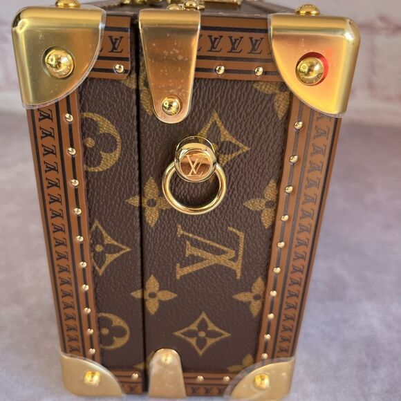 Louis Vuitton Rare Petite Valise Trunk Crossbody Bag - Picture 4 of 16